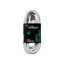 Kabel Green Mouse USB-C to USB-C data Woven 1m Kabel Green Mouse USB-C to USB-C data Woven 1m