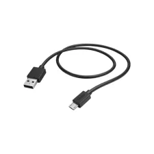 Kabel Hama USB-A - micro-USB 2.0 1 meter zwart Kabel Hama USB-A - micro-USB 2.0 1 meter zwart