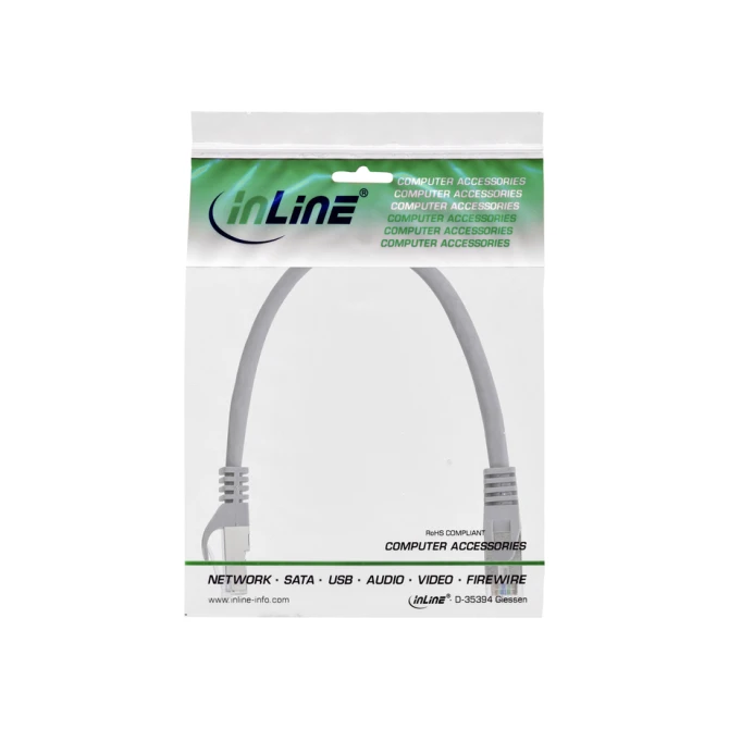 Kabel InLine Cat.5e SF UTP 1.5 meter grijs