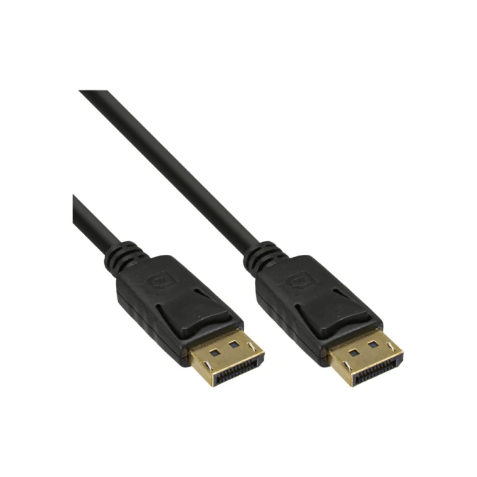 Kabel inLine displayport 4K60HZ M-M 1,5 meter zwart
