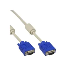 Kabel Inline S VGA 15HD M-M 2 meter beige en blauw