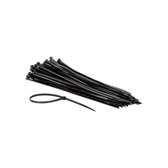 Kabelbinders IEZZY nylon 4.8x300mm D 81mm zwart 100 stuks