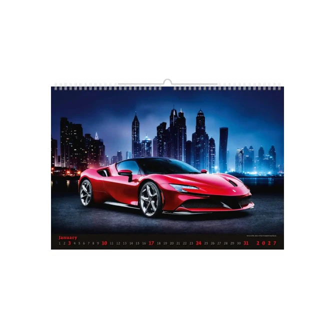 Kalender 2027 Helma 365 31.5x45cm autos