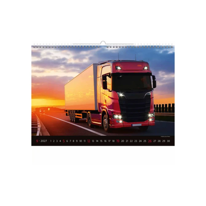 Kalender 2027 Helma 365 31.5x45cm de ultieme vrachtwagen