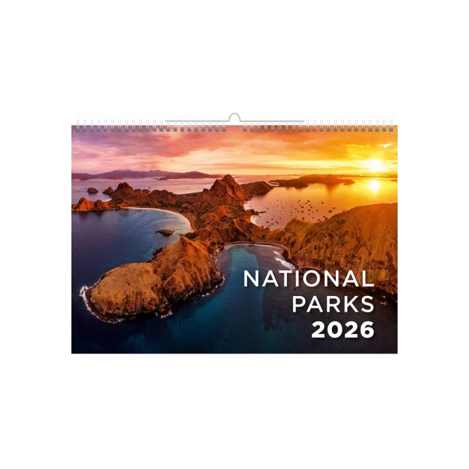 Kalender 2027 Helma 365 31.5x45cm Nationale parken