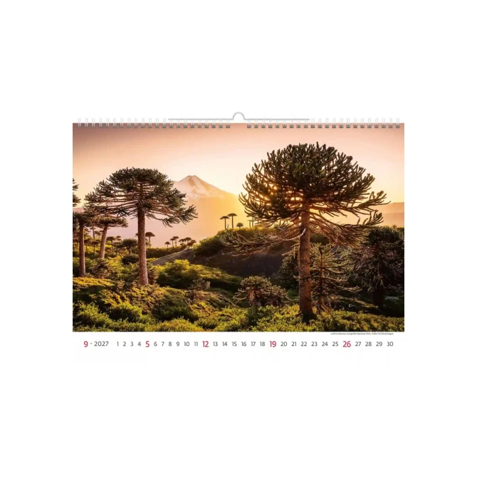 Kalender 2027 Helma 365 31.5x45cm Nationale parken