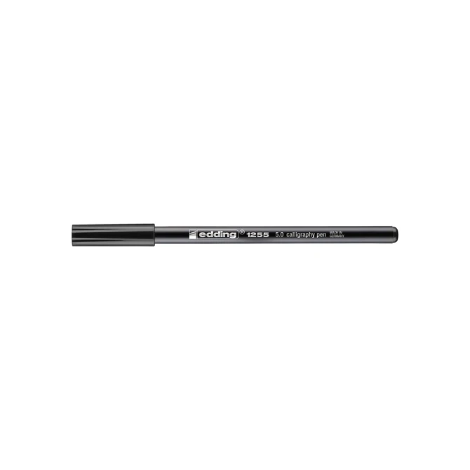 Kalligrafiepen edding 1255 5.0mm zwart