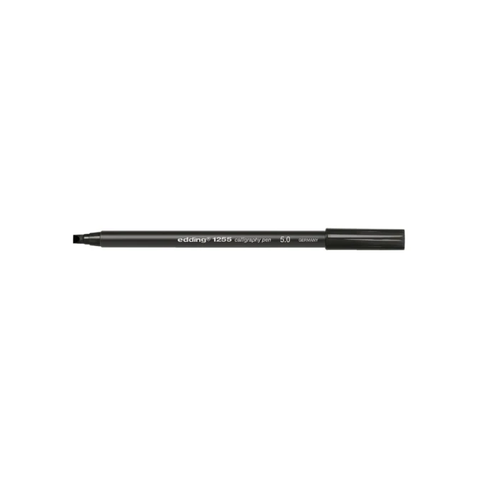 Kalligrafiepen edding 1255 5.0mm zwart