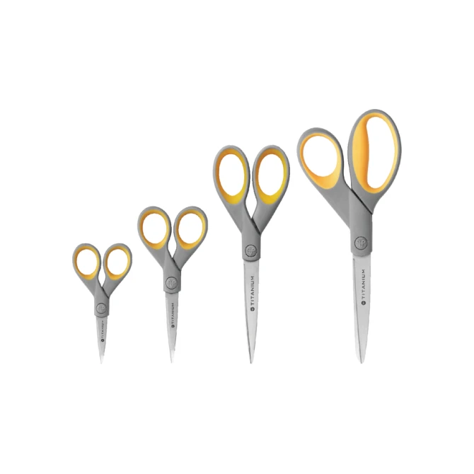 Kantoorschaar Westcott 210mm met softgrip titanium