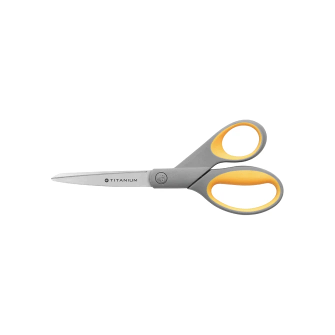 Kantoorschaar Westcott 210mm met softgrip titanium