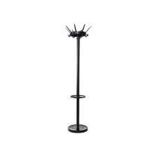 Kapstok MAUL Caligo staand 175cm 32 haken zwart RAL9004