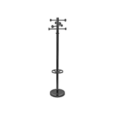 Kapstok MAUL Grando staand 175cm 16 haken zwart RAL9004