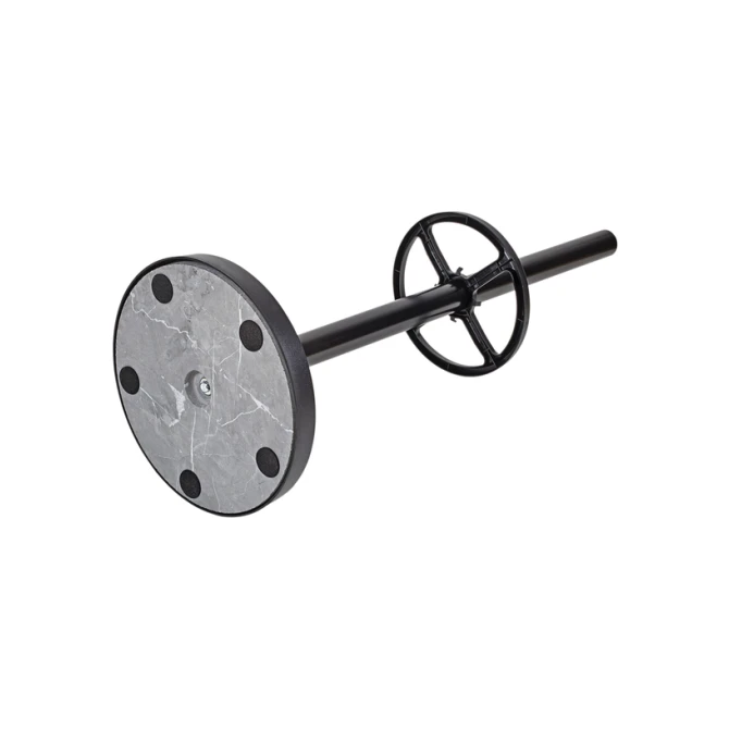 Kapstok MAUL Grando staand 175cm 16 haken zwart RAL9004