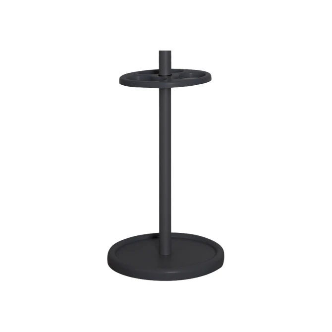 Kapstok Vepa Bins Crown 18 haken staand zwart
