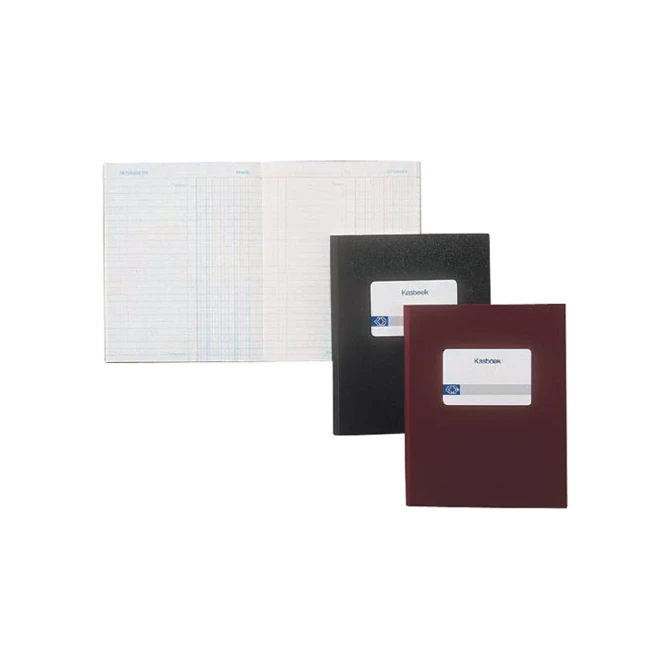 Kasboek Djois Atlanta 210x165mm 192blz 1 kolom harde kaft blauw