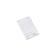 Kassablok Djois Atlanta met kopie (carbon) 142x100mm 50x2vel houtvrij wit