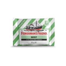 Keelpastilles Fisherman's Friend mint suikervrij zak 25 gram