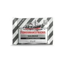 Keelpastilles Fisherman's Friend salmiak suikervrij zak 25 gram