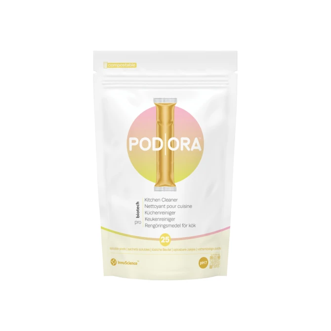 Keukenreiniger InnuScience PodOra pods 25 stuks