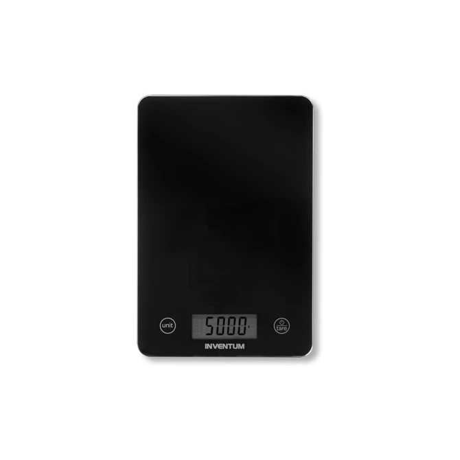 Keukenweegschaal Inventum tot 5 kilogram zwart