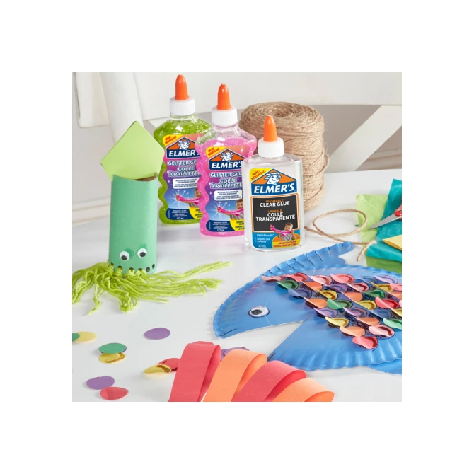Kinderlijm Elmer's glitter zwart