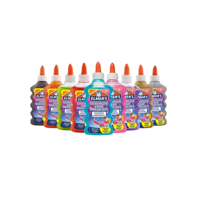 Kinderlijm Elmer's glitter zwart