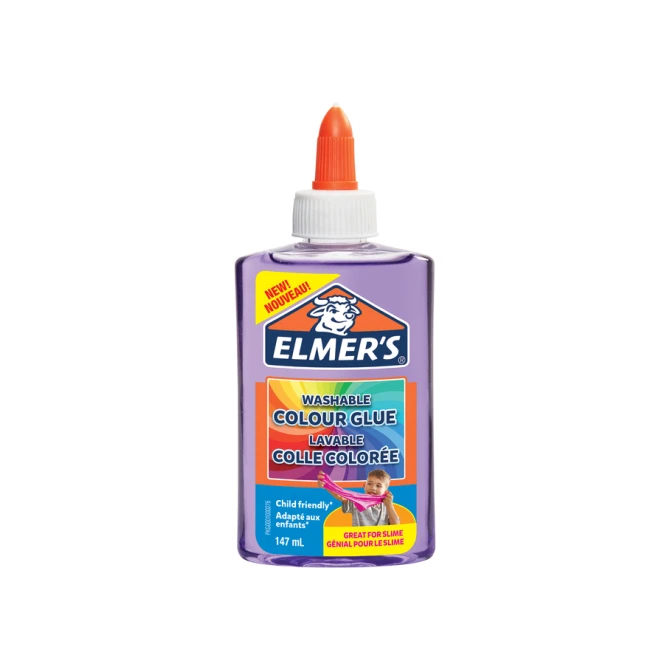 Kinderlijm Elmer's transparant paars