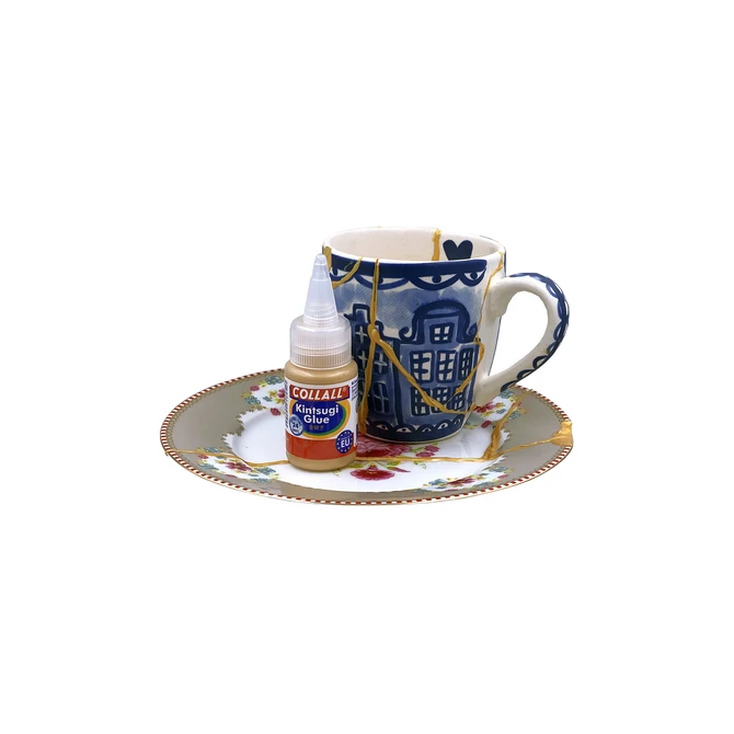Kintsugi lijm Collall 25 ml met finetip dop