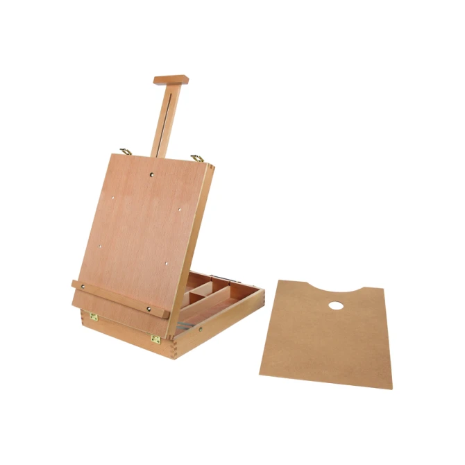 Kist ezel Conda hout 42x33x8.5cm
