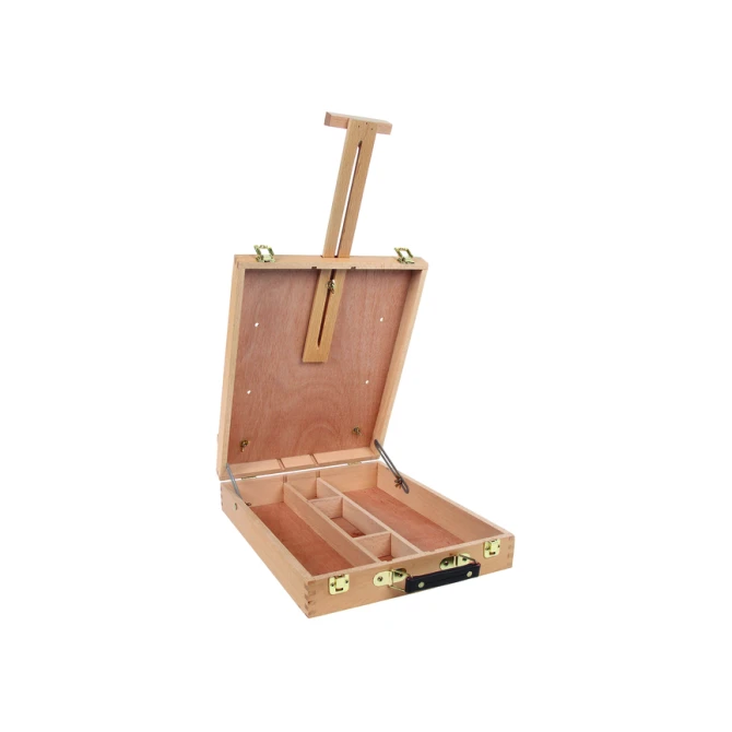 Kist ezel Conda hout 42x33x8.5cm