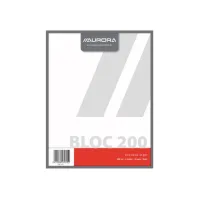 Kladblok Aurora 210x270mm blanco 200 vel 45gr