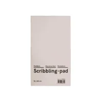 Kladblok Qbasic 12x20cm 150vel 45gr