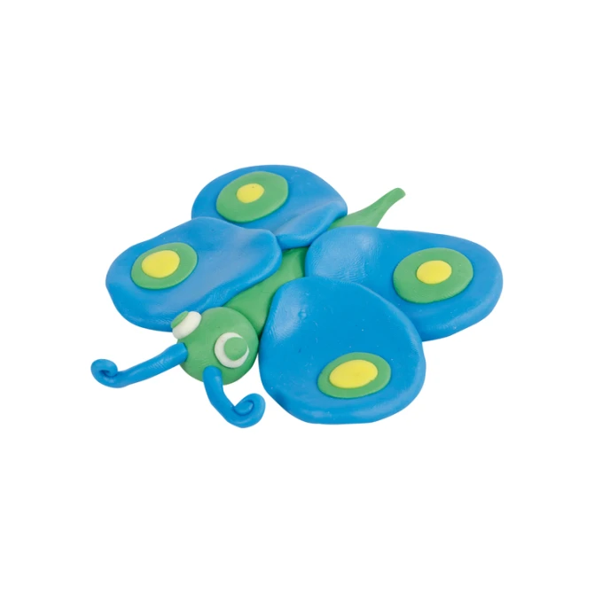 Klei Creall supersoft rood/blauw/groen/geel/wit 450gr