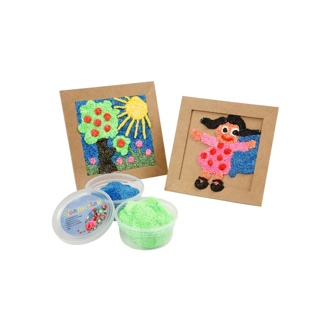 Klei Foam Clay basic 10 x 35gr 10 kleuren