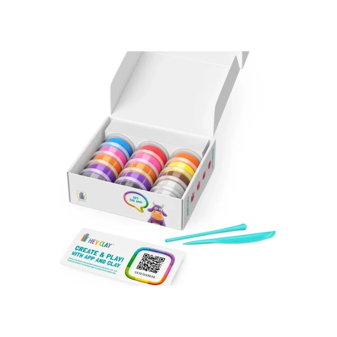 Klei Hey Clay dieren set à 15 delen