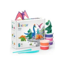 Klei Hey Clay dinos set à 15 delen