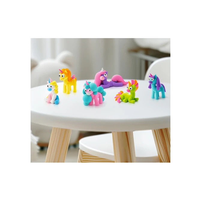 Klei Hey Clay eenhoorn set à 15 delen