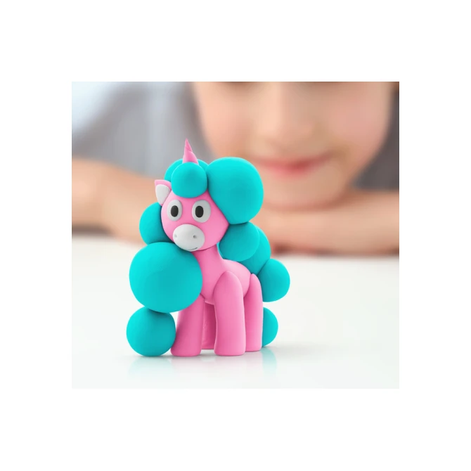 Klei Hey Clay eenhoorn set à 3 delen