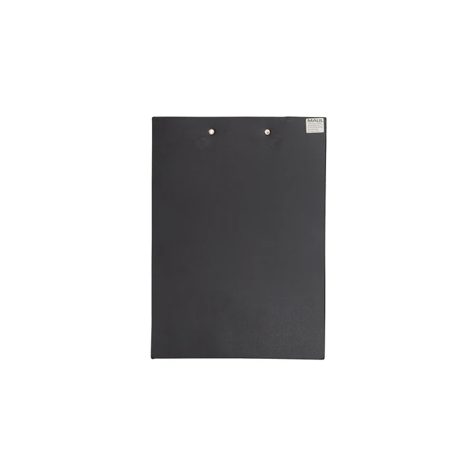 Klembord MAUL A4 staand + 2 magneten achterzijde PVC zwart