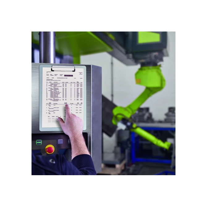 Klembord MAUL A4 staand met magneetstrip aluminium