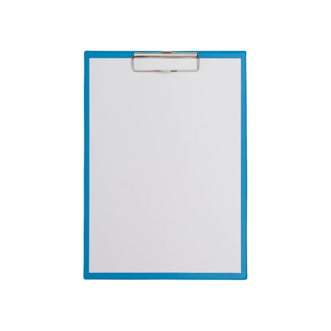 Klembord MAUL A4 staand PVC lichtblauw