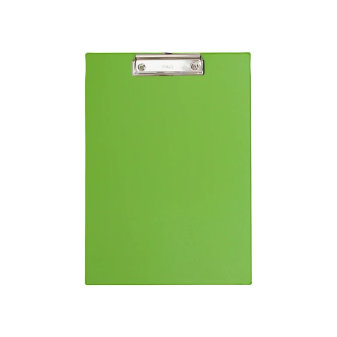 Klembord MAUL A4 staand PVC neon groen