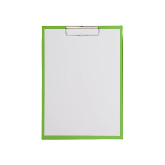 Klembord MAUL A4 staand PVC neon groen