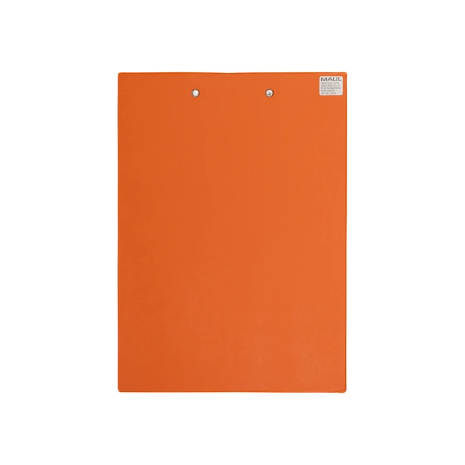 Klembord MAUL A4 staand PVC neon oranje