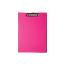 Klembord MAUL A4 staand PVC neon roze