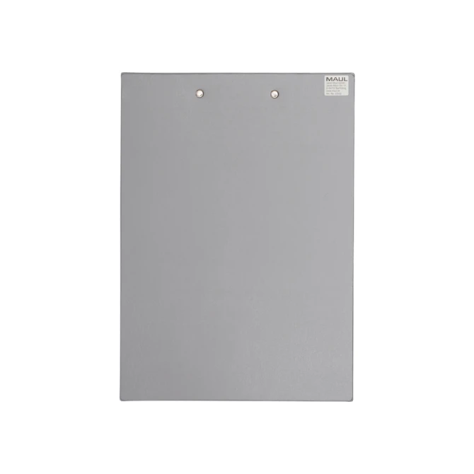 Klembord MAUL A4 staand PVC zilvergrijs
