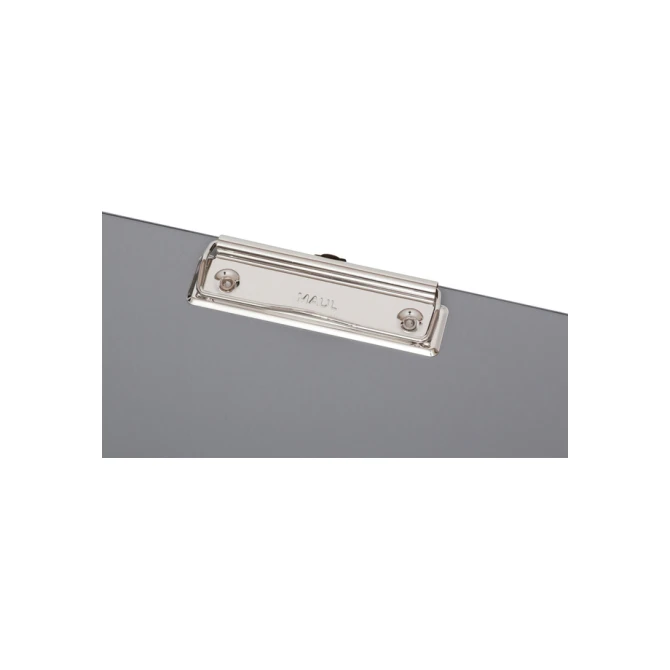 Klembord MAUL A4 staand PVC zilvergrijs