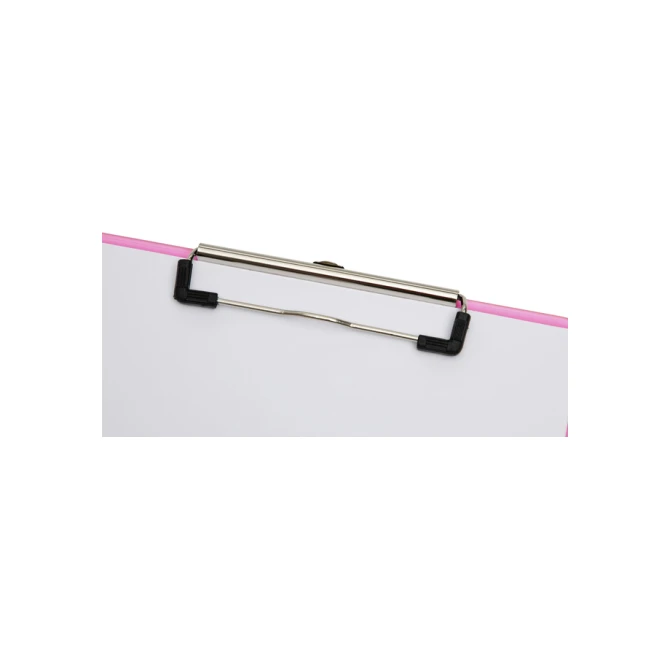 Klembord MAUL A4 staand transparant PS neon roze