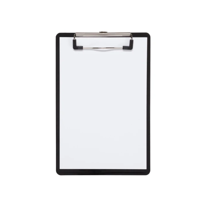 Klembord MAUL A5 staand hard kunststof PVC zwart