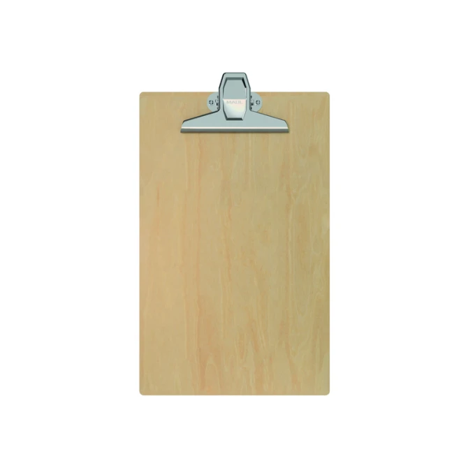 Klembord MAUL Tilia A4 staand hout 0.5 cm